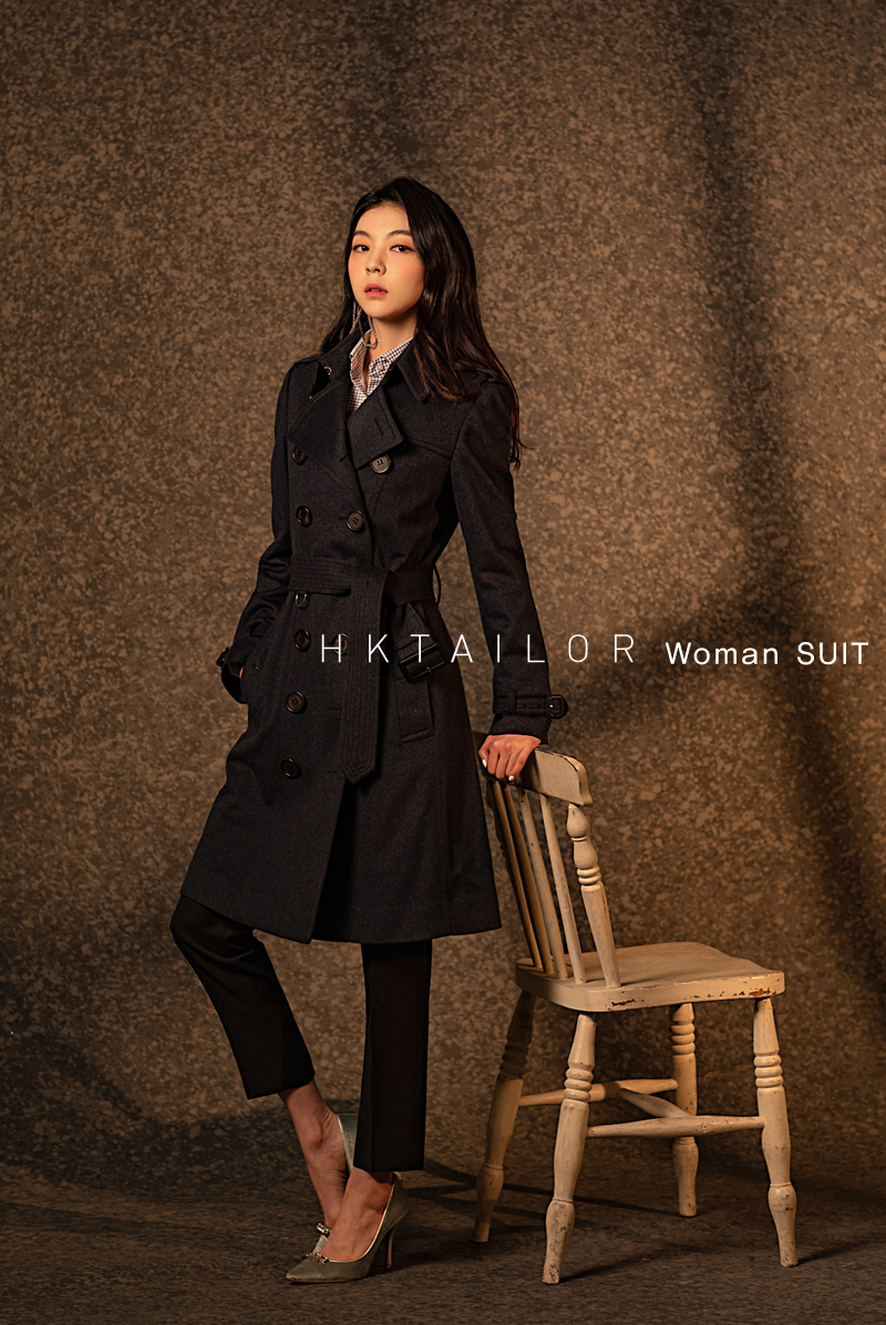TRENCH CASHMERE COAT